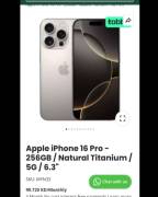 iPhone 16 pro max للبيع 