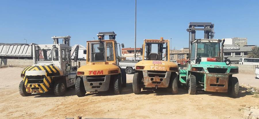 فوركلفت للإيجار في الدمام * رافعات شوكية تاج 