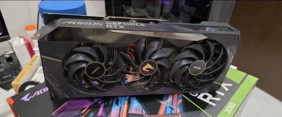 aorus rtx 3080 extreme للبيع كارت شاشة