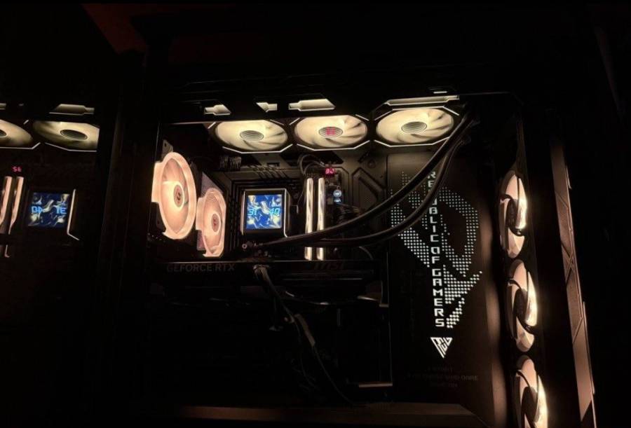 RTX 5080/19-14900kf/64GB of DDR5 Ram للبيع