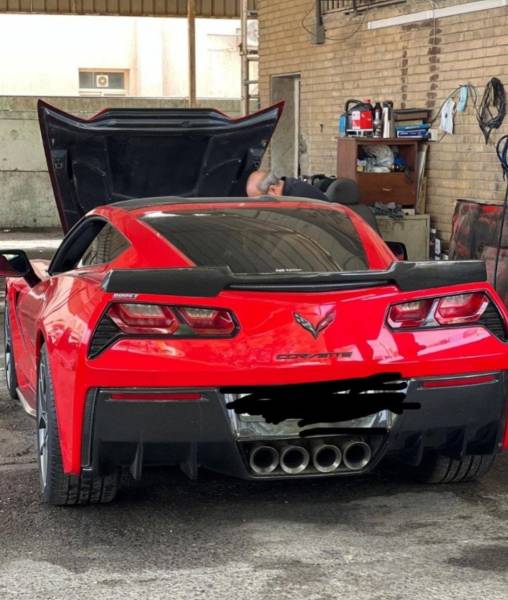 للبيع شفروليه كورفيت  c7 lt3 2015 