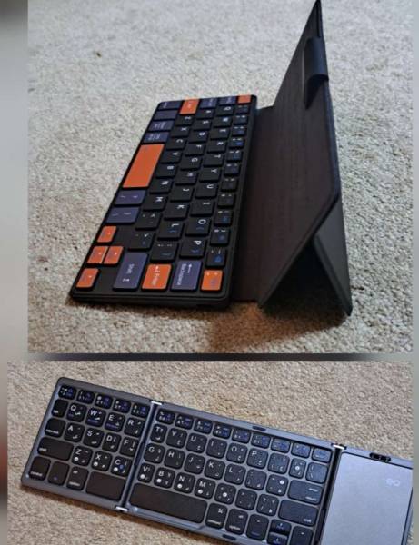 2 type's of Foldable Keyboard للبيع