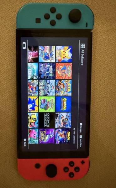 Nintendo switch 34 للبيع
