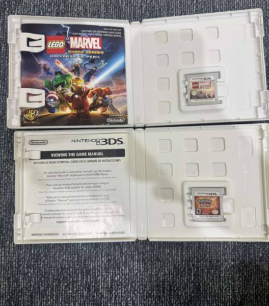 Pokemon sun and lego game للبيع