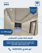 للايجار شقه مودرن في الفنيطيس 
