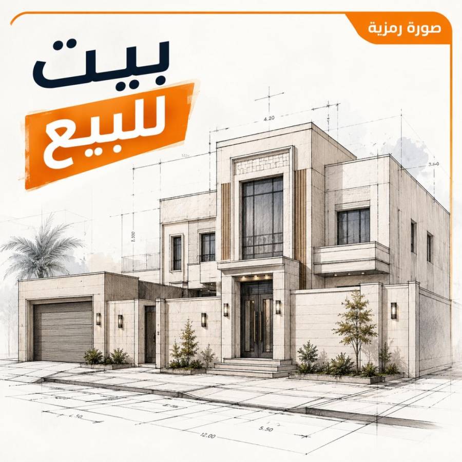 للبيع بيت موقع طيب صباح السالم