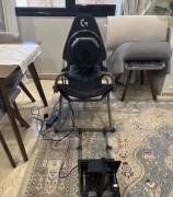 Racing simulator chair