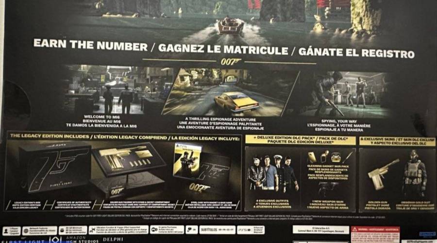 للبيع 007 collecter edition