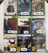 Xbox games للبيع 