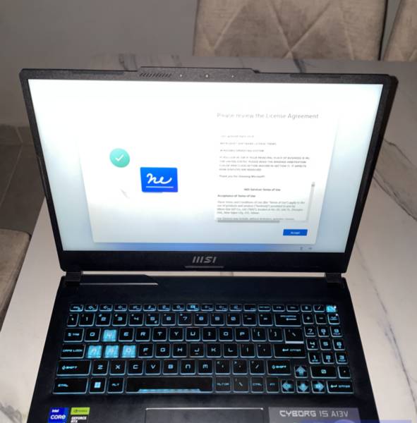 لابتوب قيمنق MSI Cyborg للبيع 
