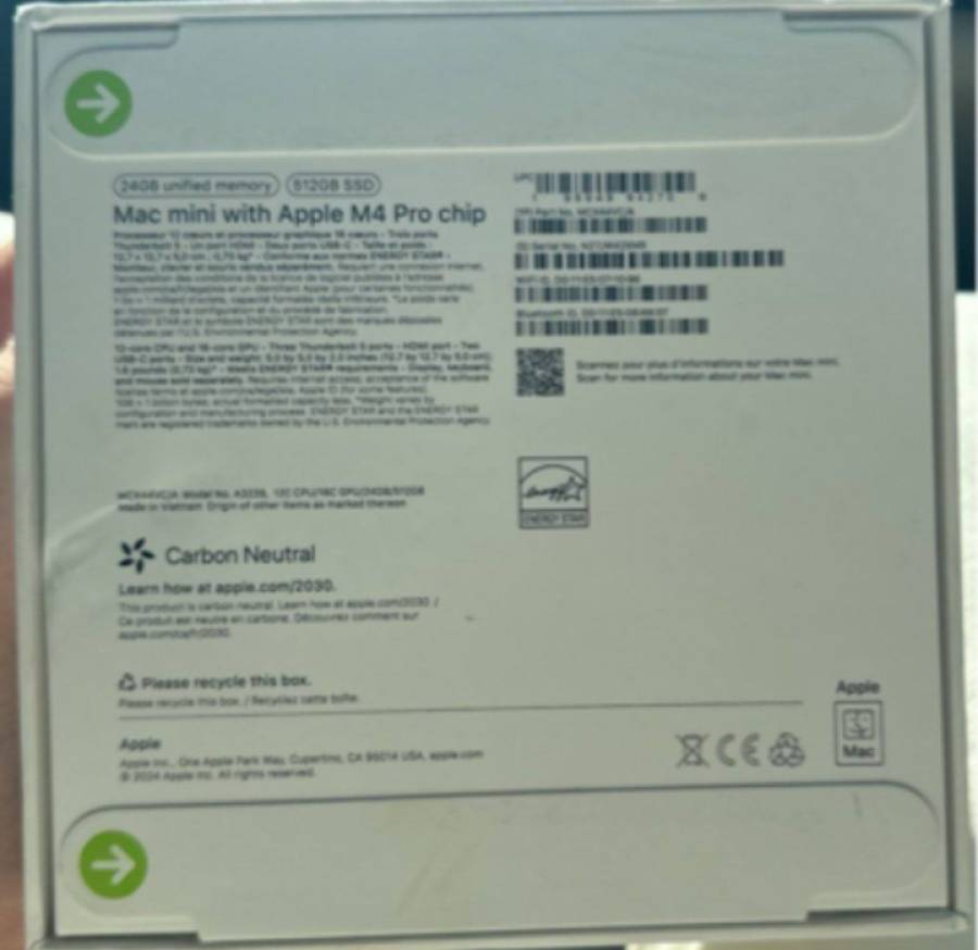 Mac mini M4 Pro للبيع 