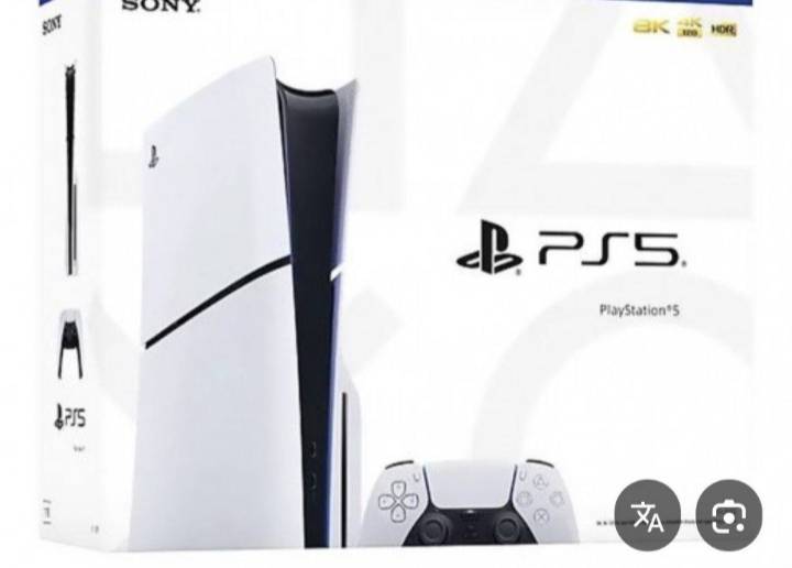PS5 Slim console disk white للبيع 